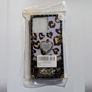 NEW Leopard Print Trunk Style iPhone 14 Pro Max Case - Purple Pink Black